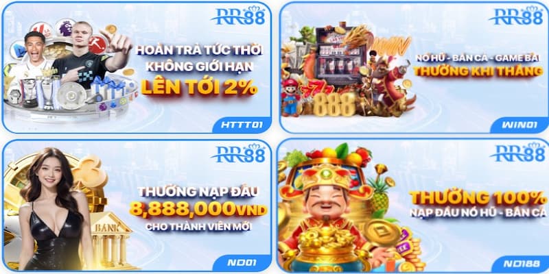 RR88 còn mang đến uu đãi siêu khủng